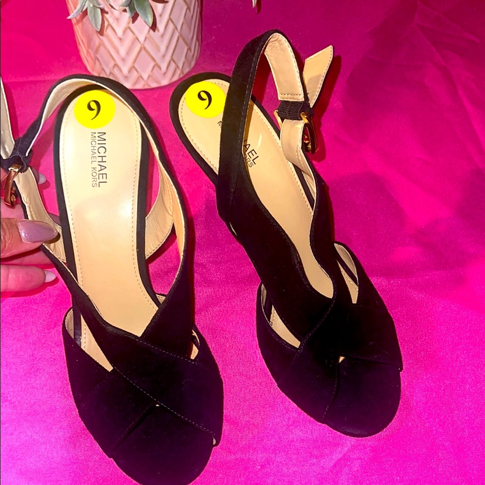 Michael Kors Black Women's Sandals